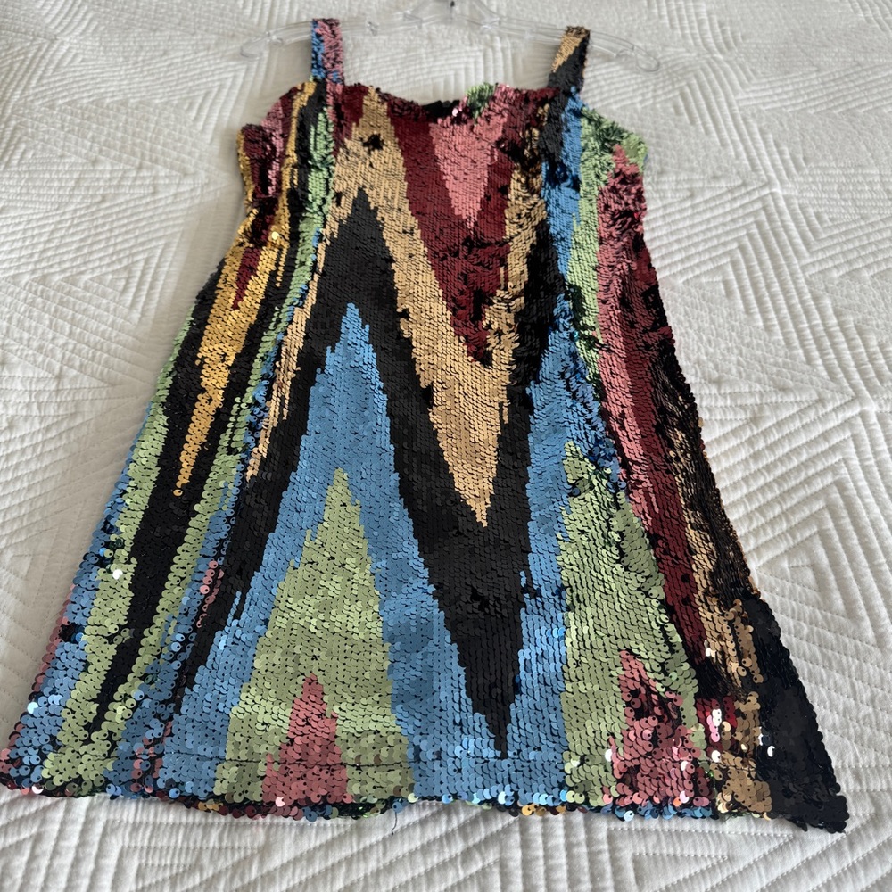 NWT NASTY GAL Sequin Dress - Picture 2 of 7